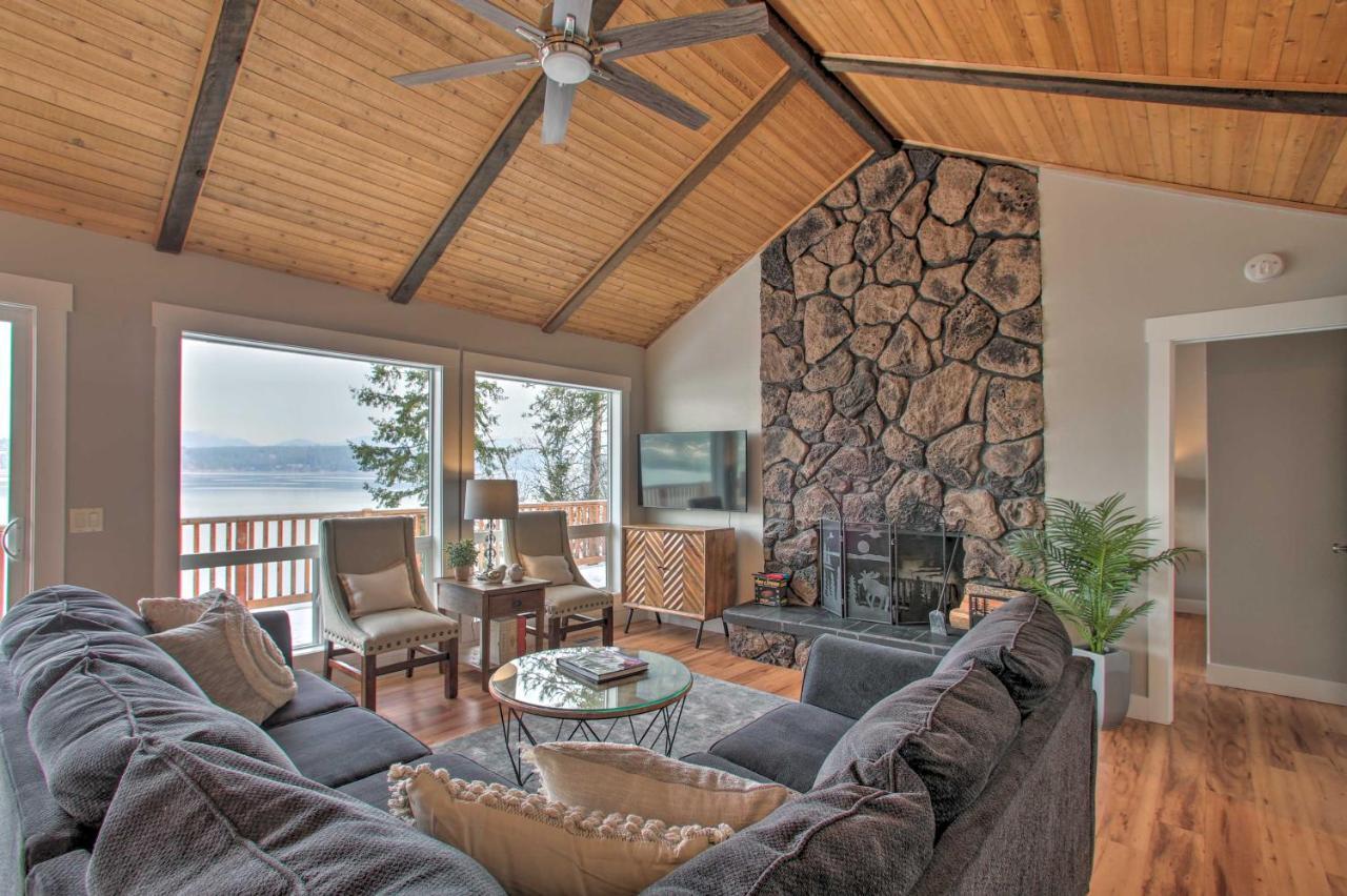 Hillside Home With Dock About 8 Mi To Coeur Dalene! Hayden Lake Ngoại thất bức ảnh