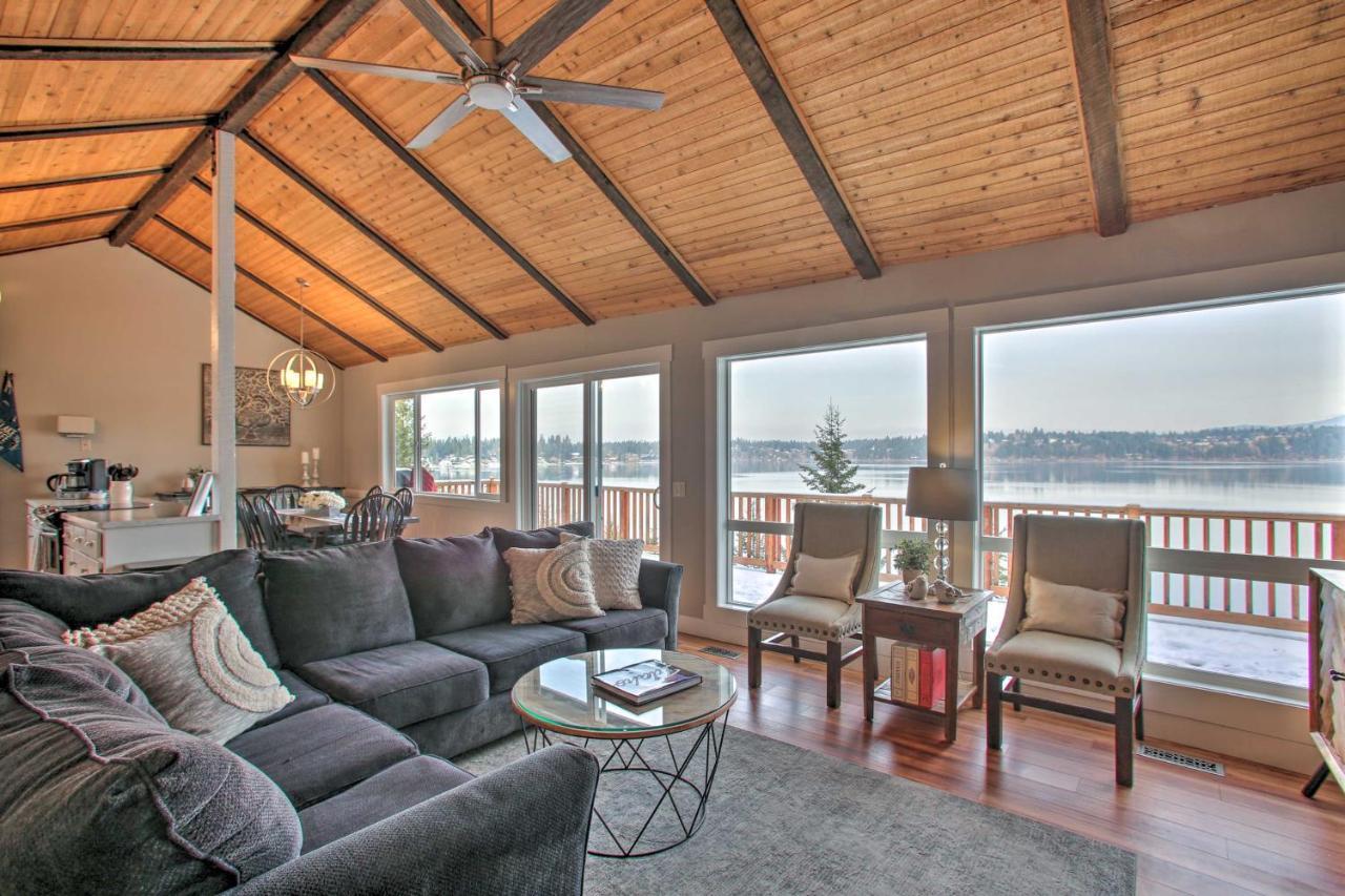 Hillside Home With Dock About 8 Mi To Coeur Dalene! Hayden Lake Ngoại thất bức ảnh