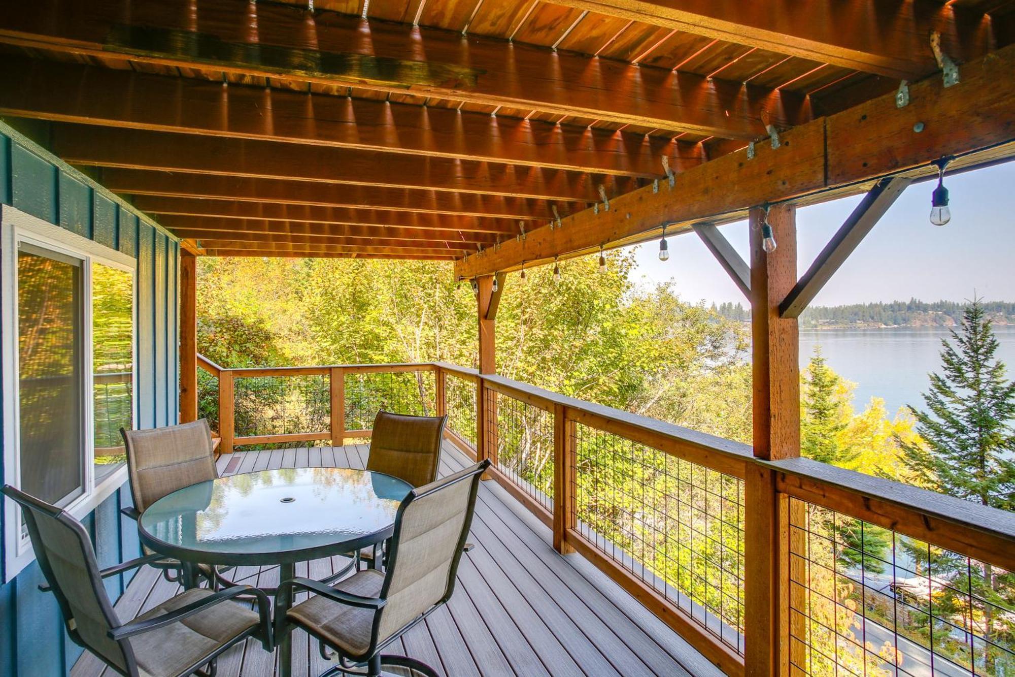 Hillside Home With Dock About 8 Mi To Coeur Dalene! Hayden Lake Ngoại thất bức ảnh